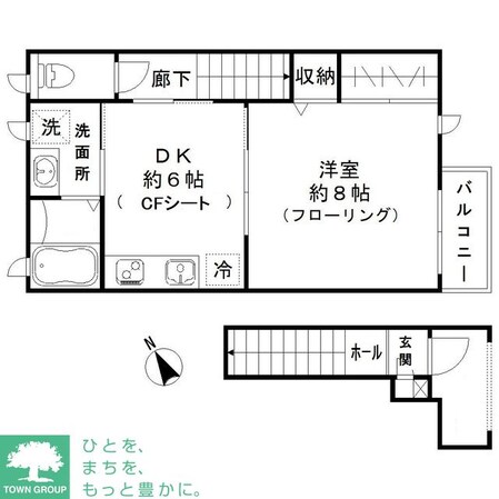 ソレイユ松陰の物件間取画像